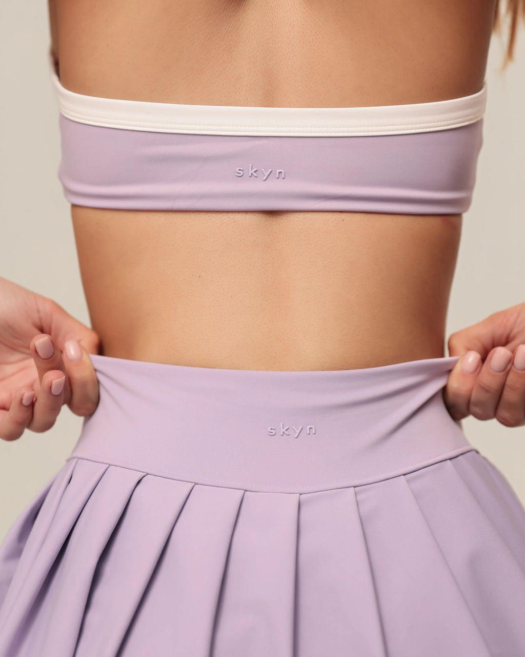 SKYN Allure Twist Bra | Lilac Mist