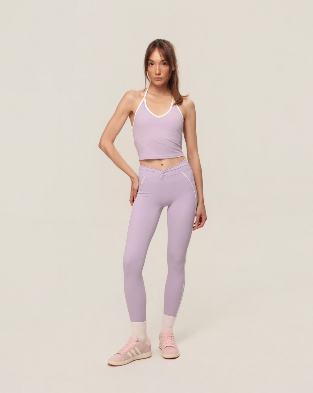SKYN Contour Leggings | Lilac Mist